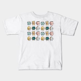 Donut and Coffee Zombies Kids T-Shirt